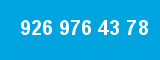 926 976 43 78 926 976 43 78